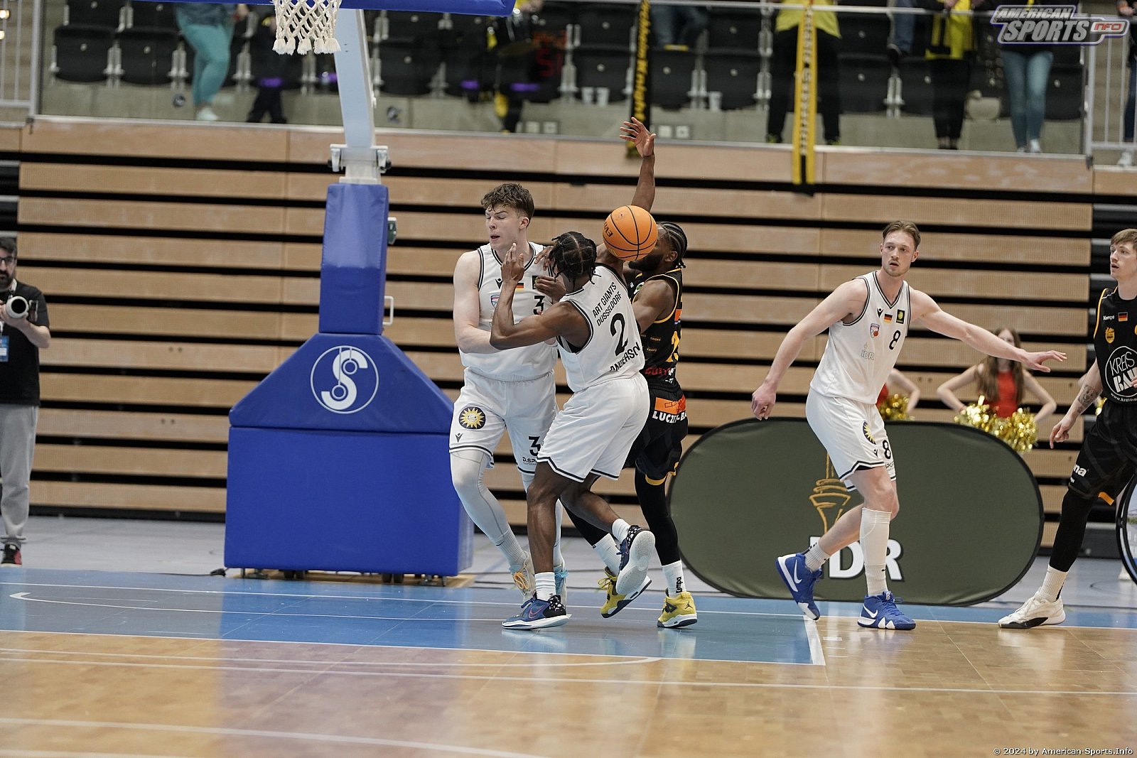 Pro A: ART Giants Düsseldorf vs. Kirchheim Knights 76:79 27.04.2024