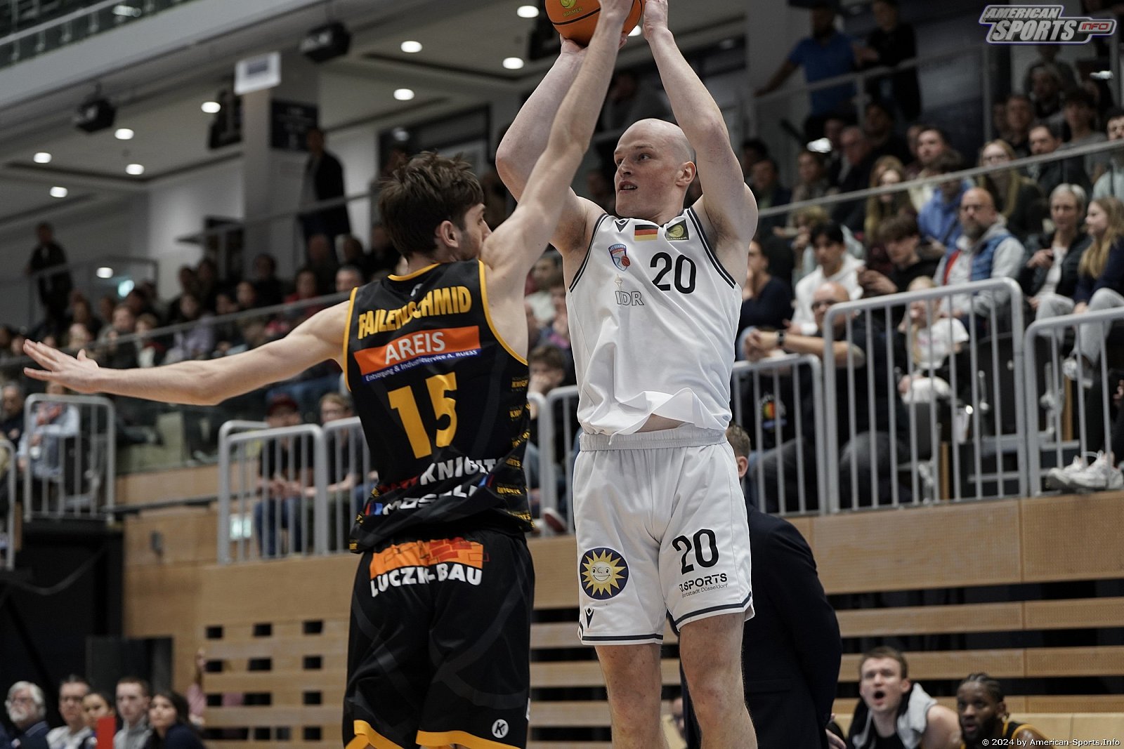 Pro A: ART Giants Düsseldorf vs. Kirchheim Knights 76:79 27.04.2024