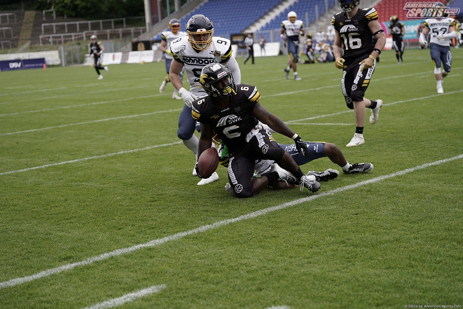 Regio West: Krefeld Ravens vs Assindia Cardinals 56:21 18.05.2024
