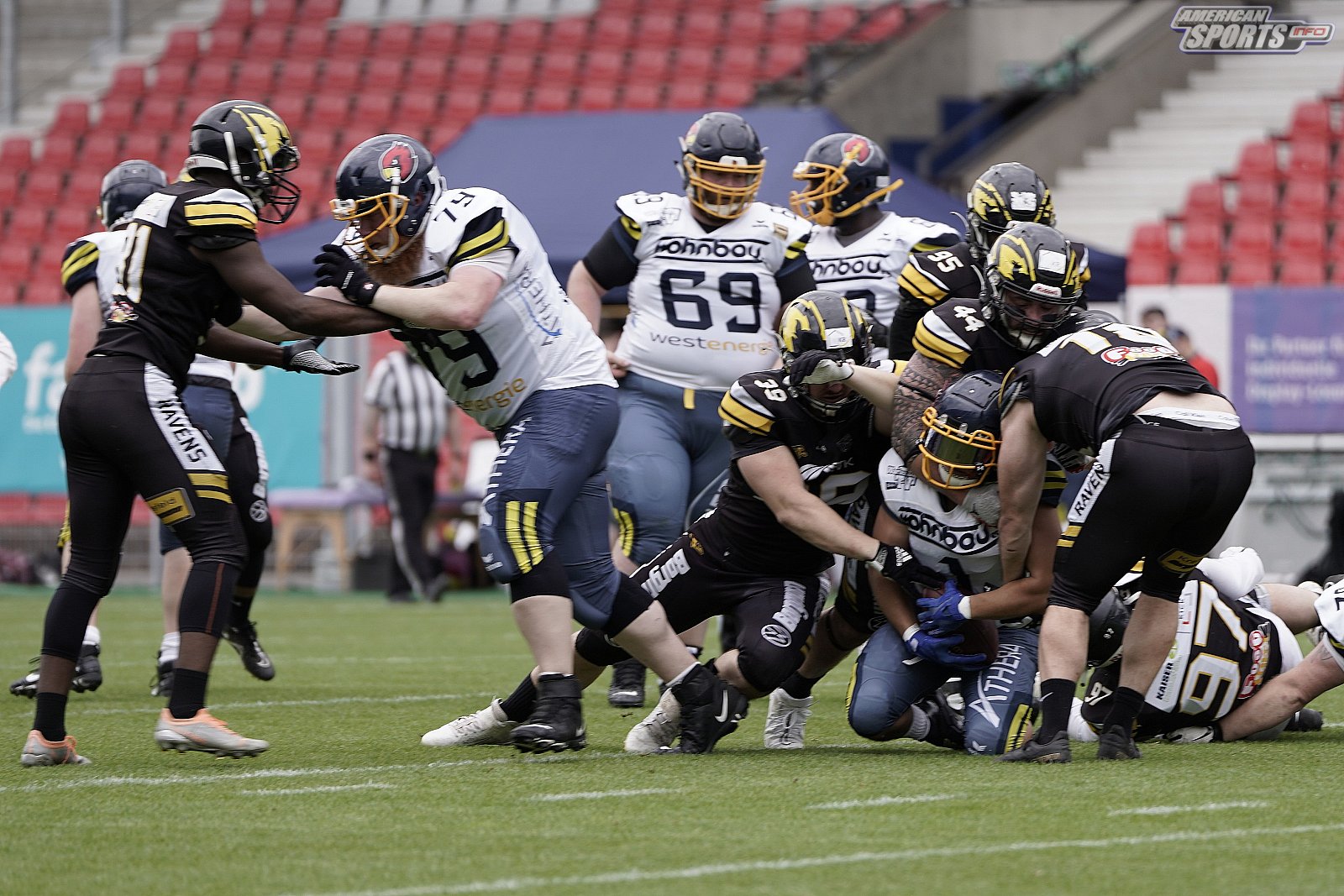 Regio West: Krefeld Ravens vs Assindia Cardinals 56:21 18.05.2024