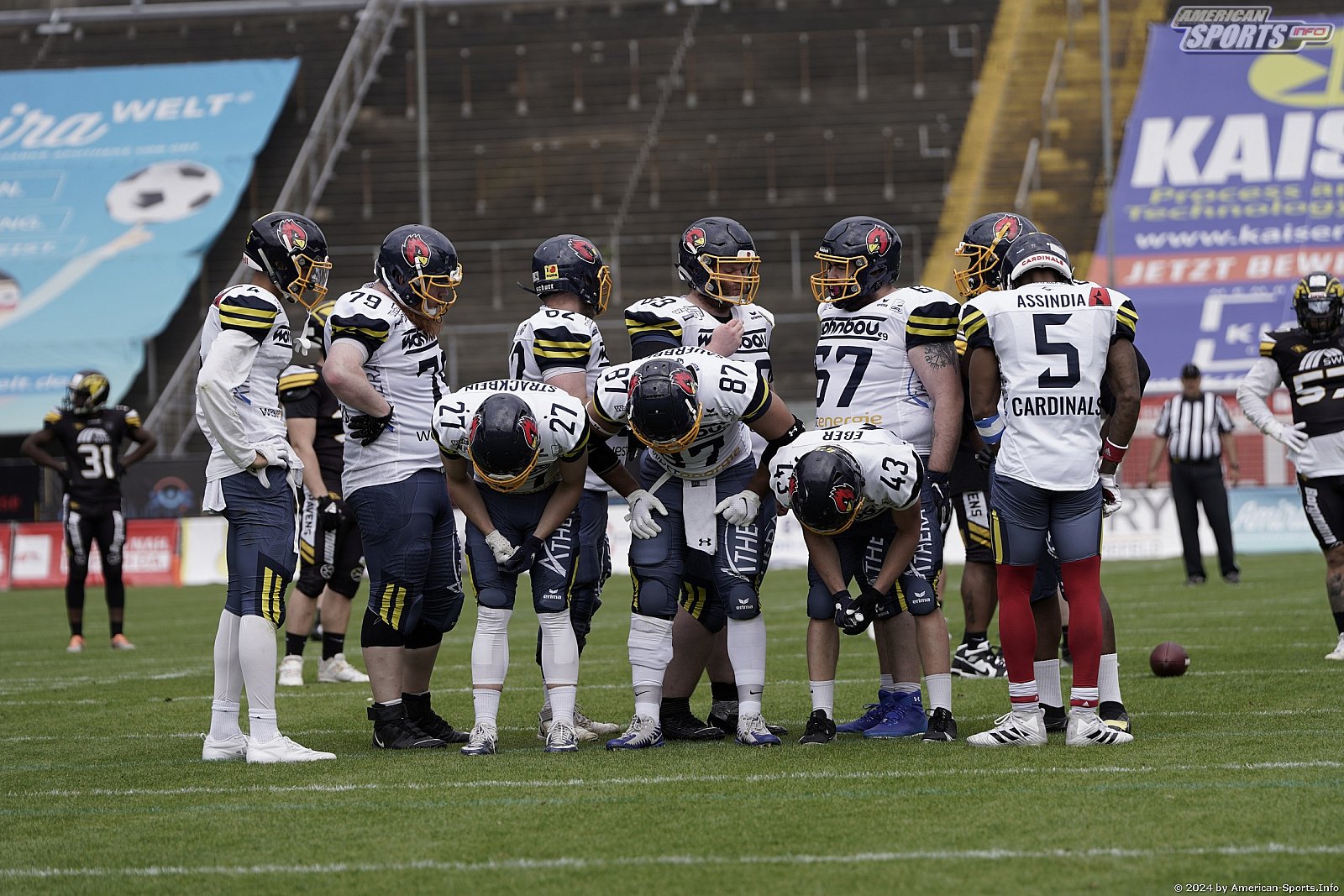 Regio West: Krefeld Ravens vs Assindia Cardinals 56:21 18.05.2024