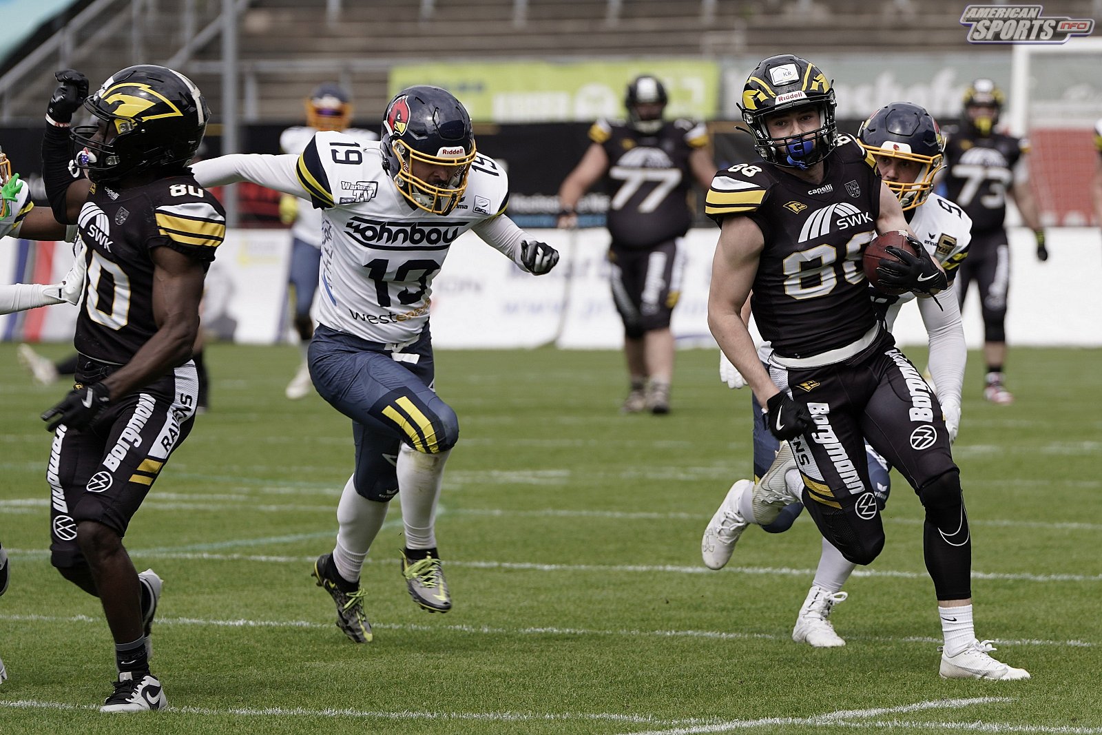 Regio West: Krefeld Ravens vs Assindia Cardinals 56:21 18.05.2024
