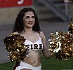 ELF: Die Pyromaniacs Cheerleader beim Spiel Rhein Fire vs Hamburg SeaDevils am 15.06.2025