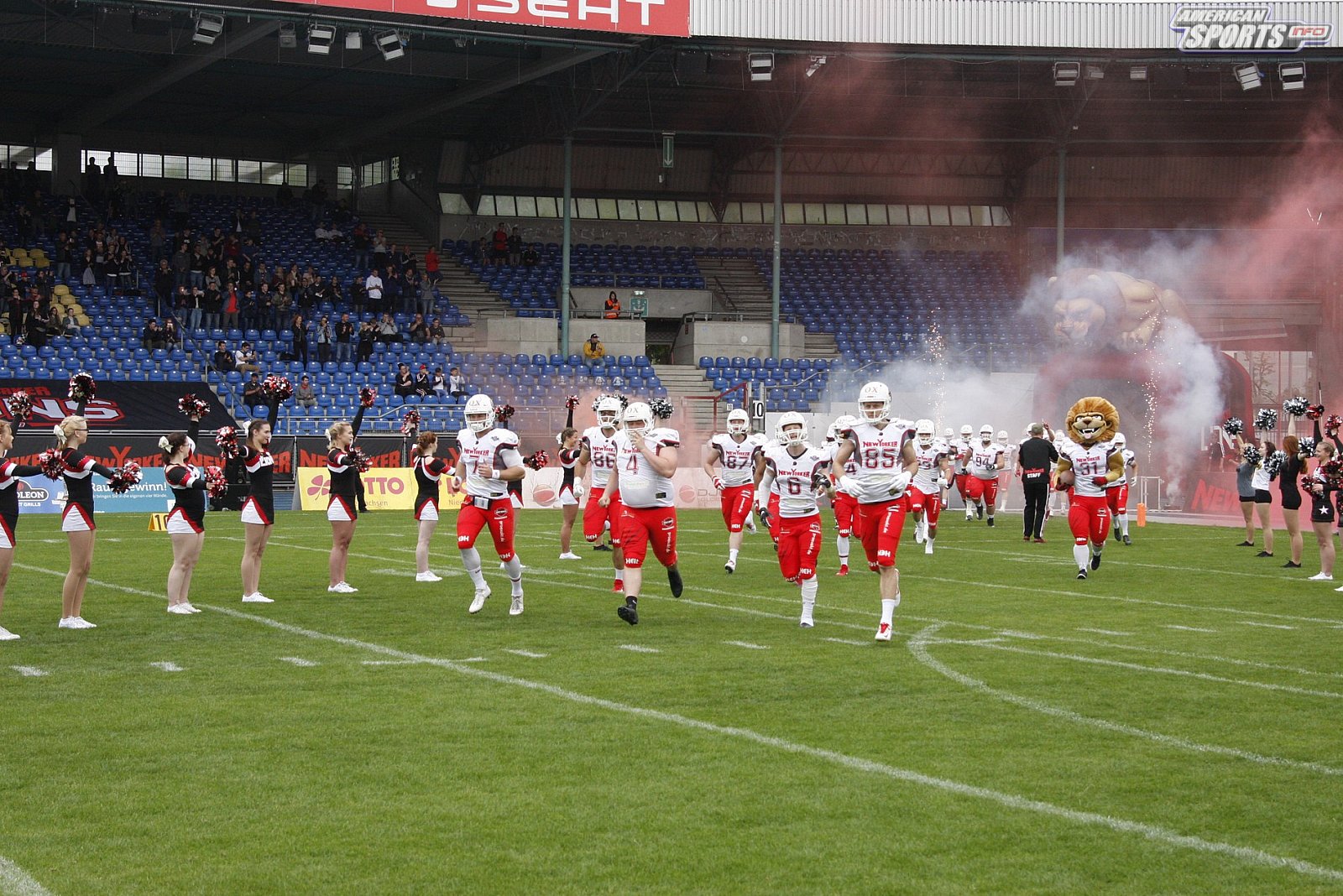 GFL Nord: New Yorker Lions Braunschweig vs. Potsdam Royals 35:14 26.05.2019 Galerie 2
