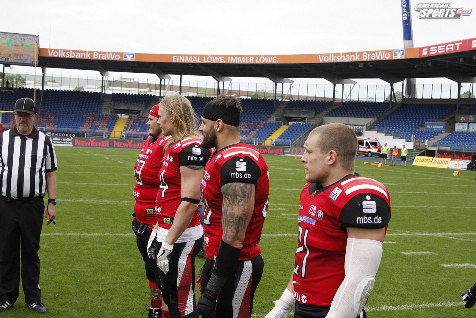 GFL Nord: New Yorker Lions Braunschweig vs. Potsdam Royals 35:14 26.05.2019 Galerie 2