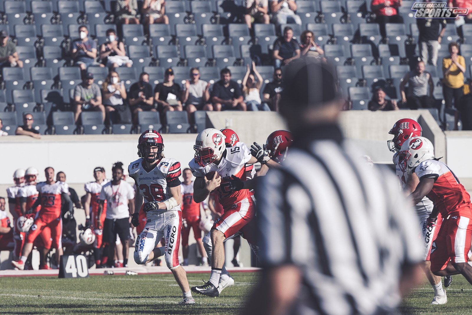 GFL: Stuttgart Scorpions vs. Marburg Mercenaries 29:38 12.06.2021 