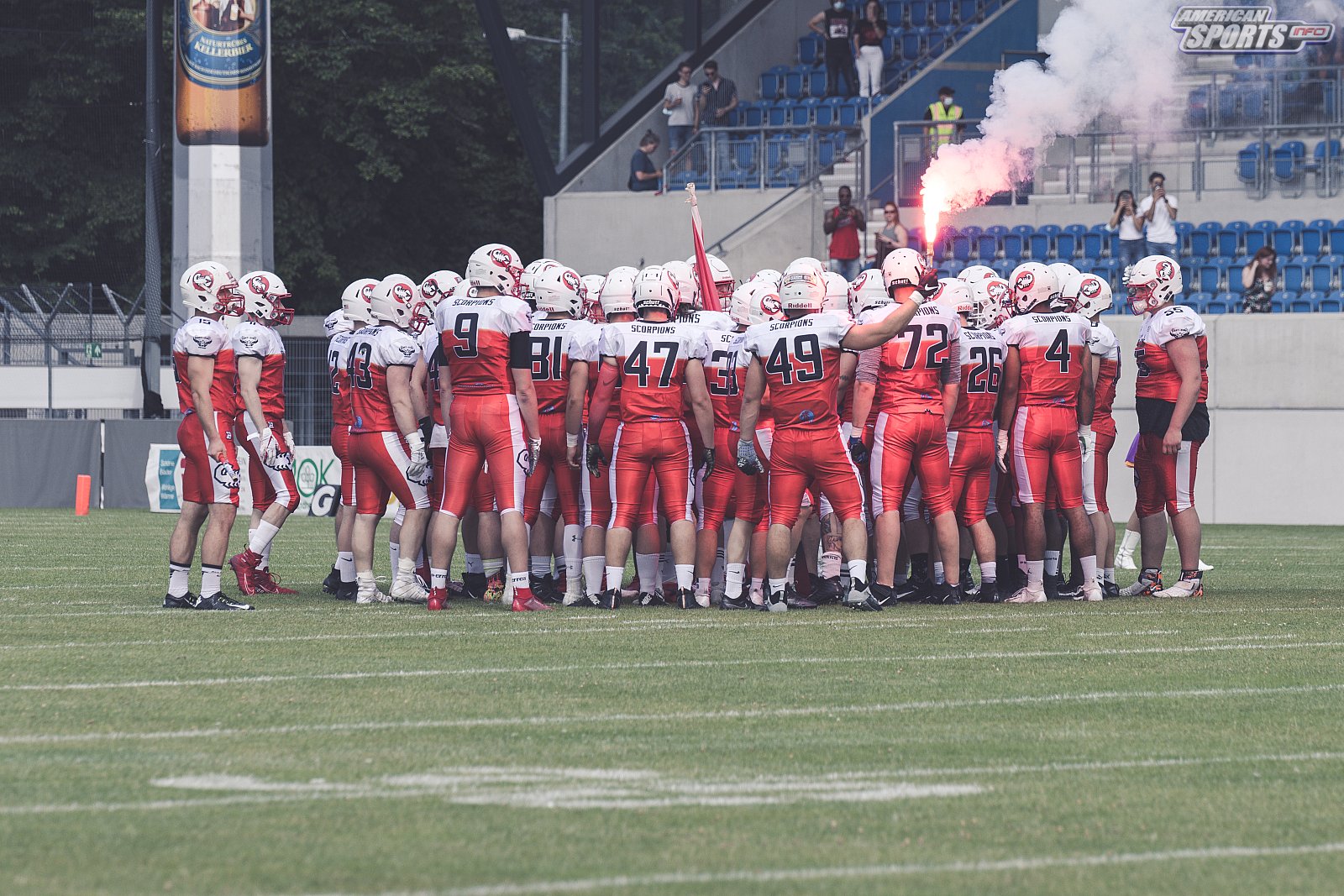 GFL Süd: Stuttgart Scorpions vs. Frankfurt Universe 55:20 26.06.2021 Galerie 1
