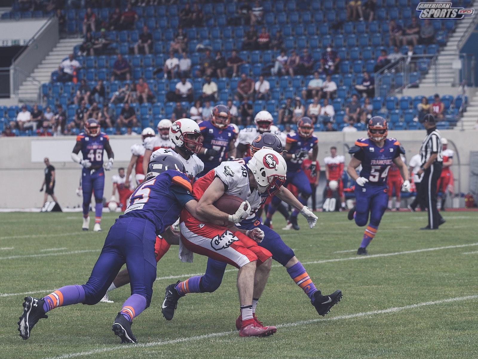 GFL Süd: Stuttgart Scorpions vs. Frankfurt Universe 55:20 26.06.2021 Galerie 1