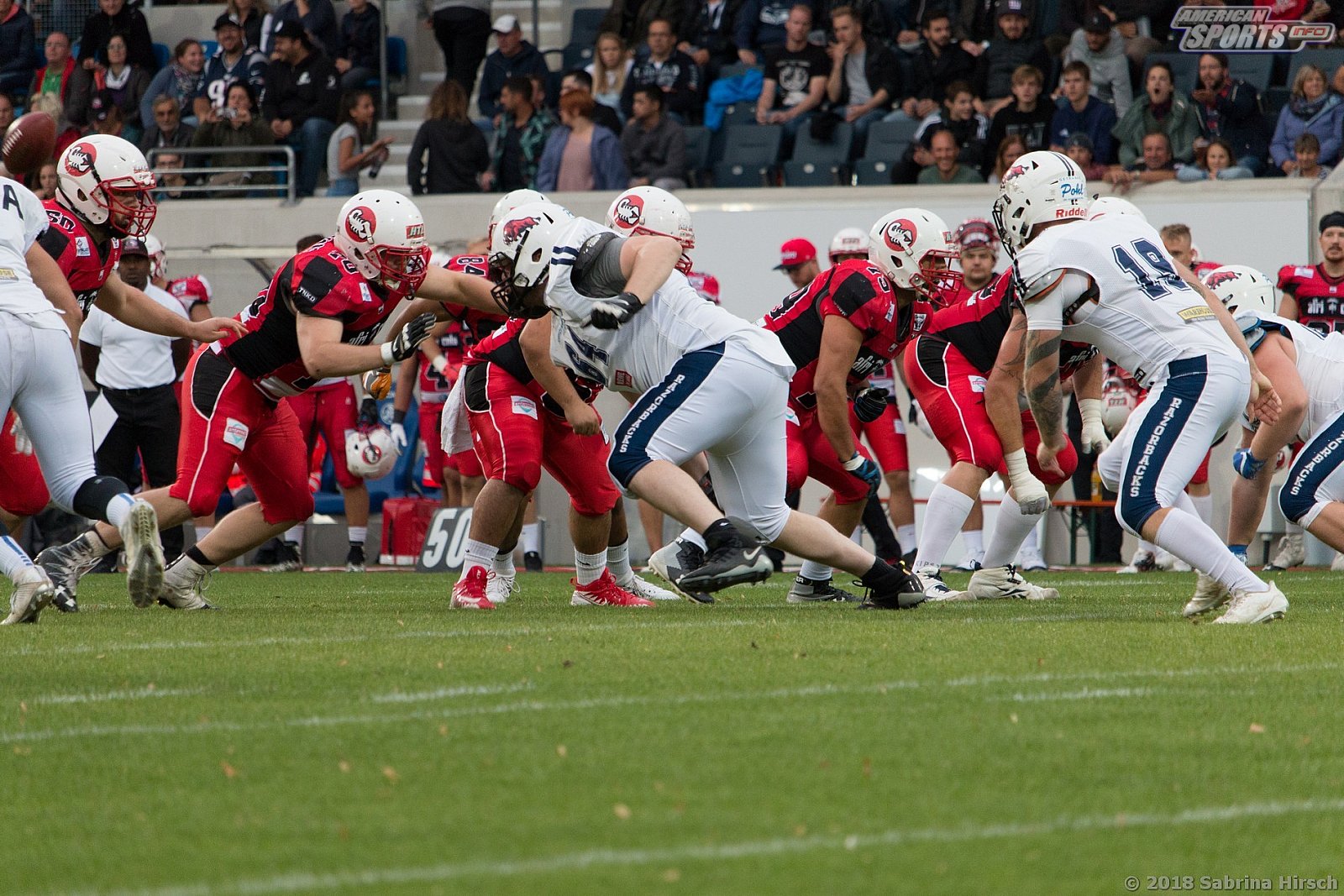GFL Relegation Stuttgart Scorpions vs  Ravensburg Razorbacks 72-34 22.09.2018