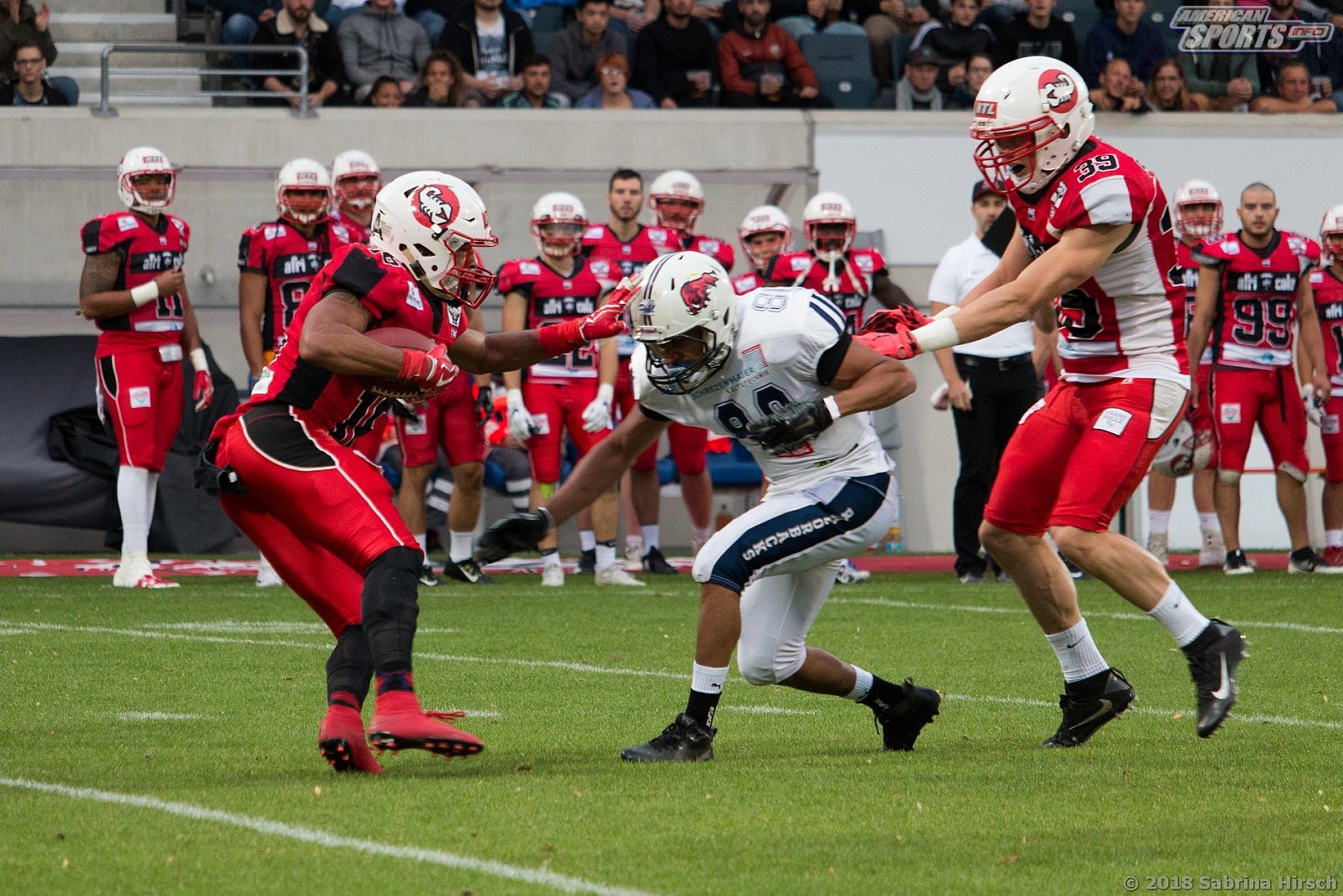 GFL Relegation Stuttgart Scorpions vs  Ravensburg Razorbacks 72-34 22.09.2018