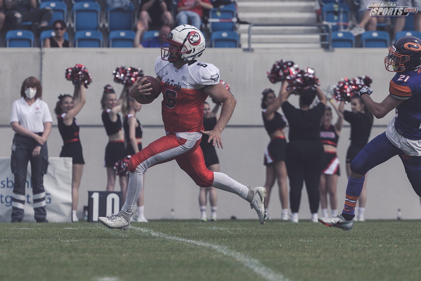GFL Süd: Stuttgart Scorpions vs. Frankfurt Universe 55:20 26.06.2021 Galerie 1