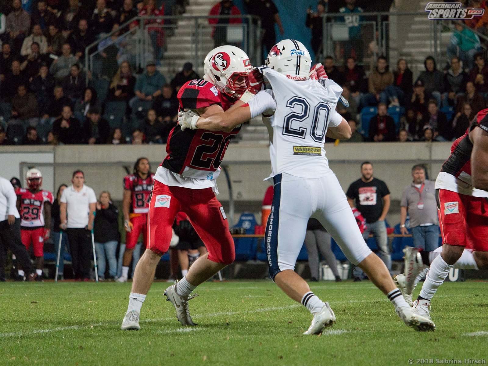 GFL Relegation Stuttgart Scorpions vs  Ravensburg Razorbacks 72-34 22.09.2018
