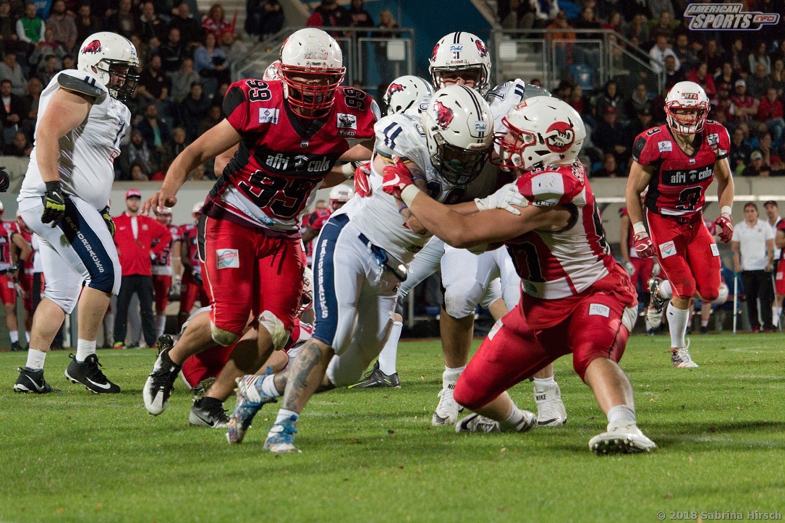 GFL Relegation Stuttgart Scorpions vs  Ravensburg Razorbacks 72-34 22.09.2018