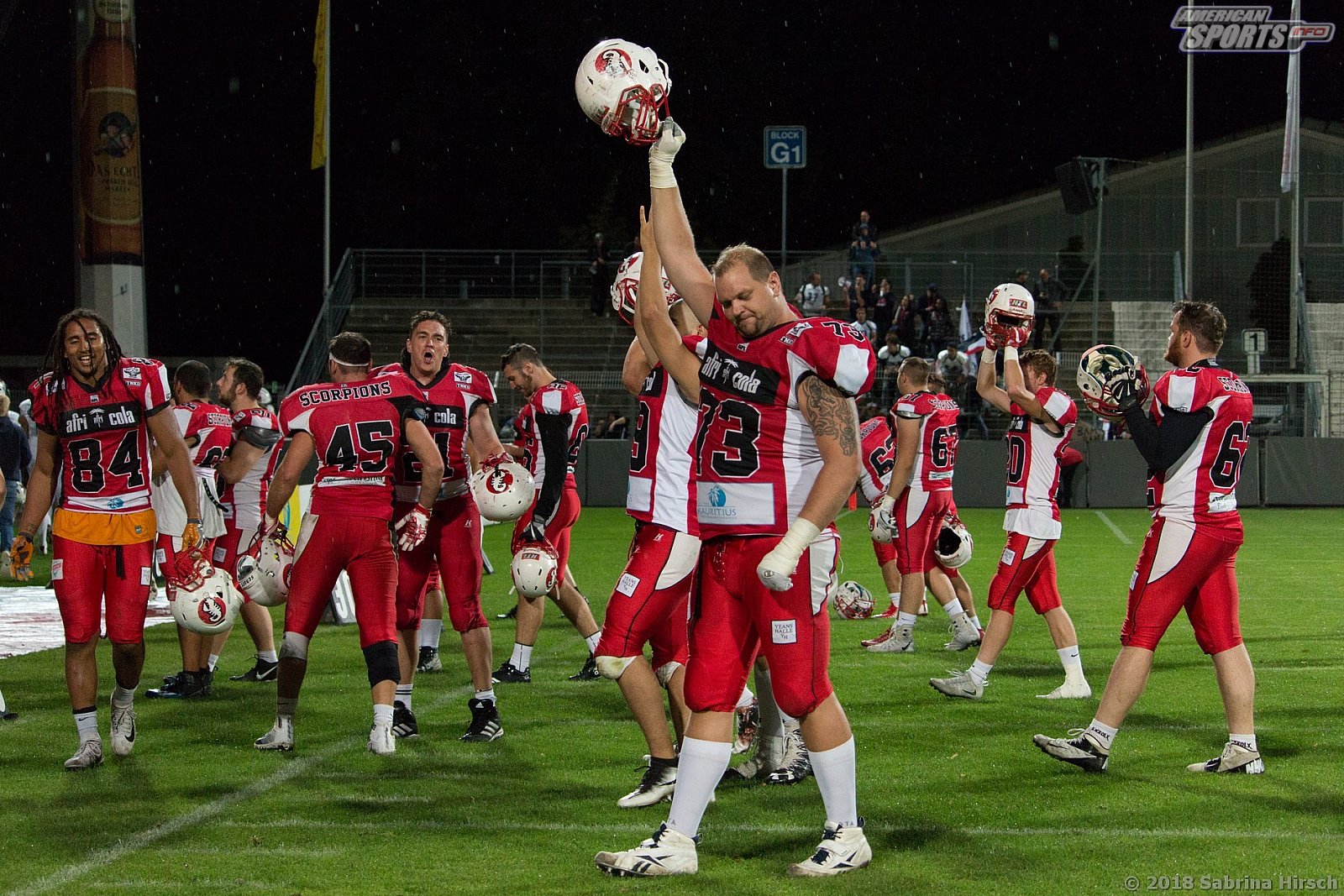 GFL Relegation Stuttgart Scorpions vs  Ravensburg Razorbacks 72-34 22.09.2018
