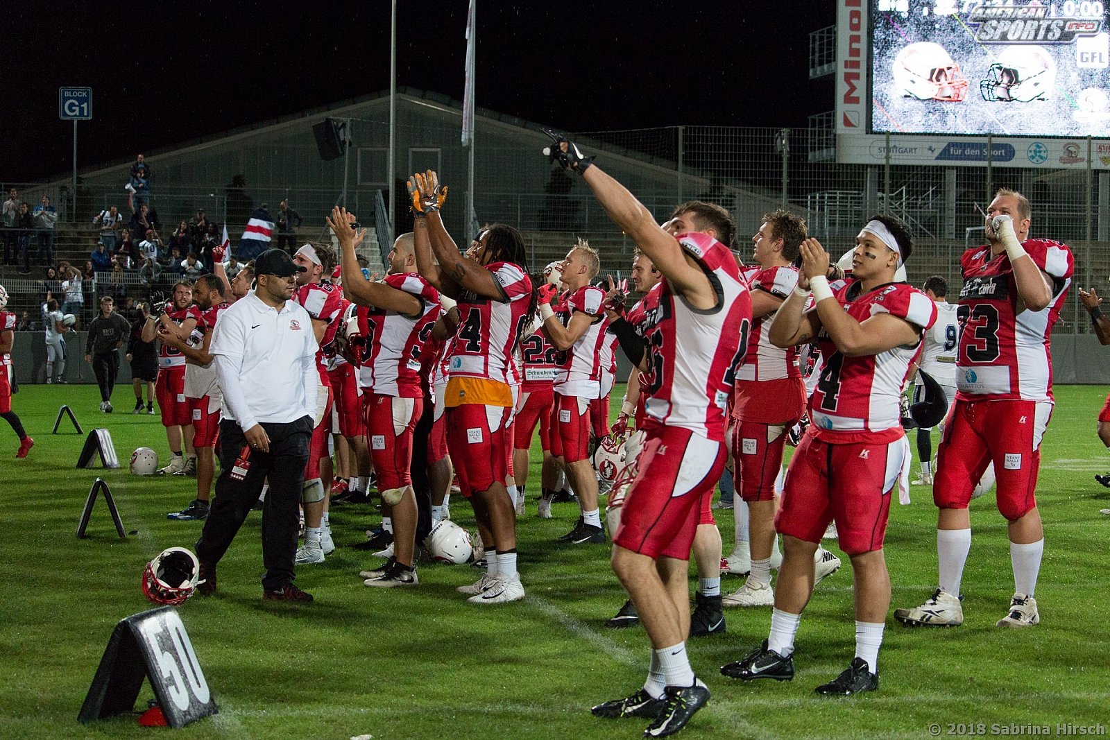 GFL Relegation Stuttgart Scorpions vs  Ravensburg Razorbacks 72-34 22.09.2018
