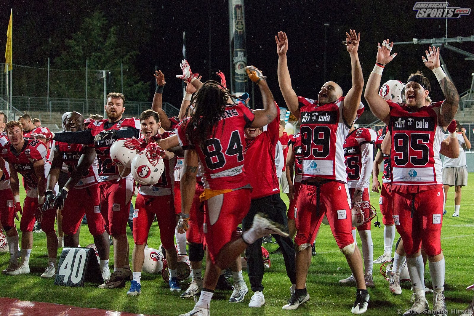 GFL Relegation Stuttgart Scorpions vs  Ravensburg Razorbacks 72-34 22.09.2018