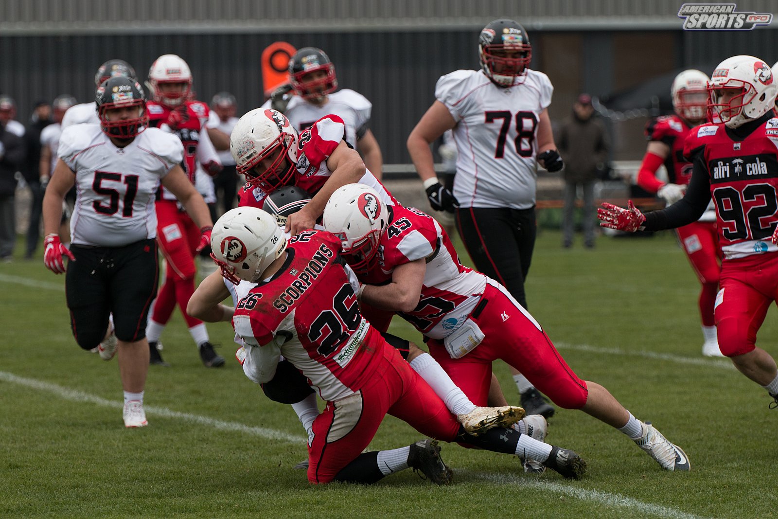 GFL Preseason: Stuttgart Scorpions vs Düsseldorf Panther 29:14 13.04.2019