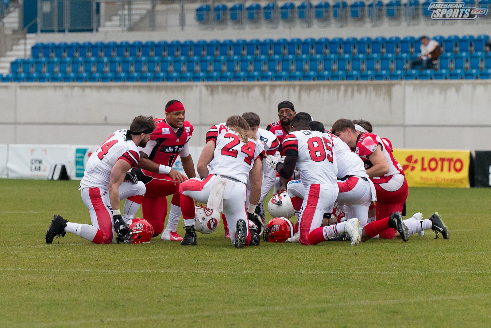 GFL Süd: Stuttgart Scorpions vs Marburg Mercenaries 30:21 04.05.2019