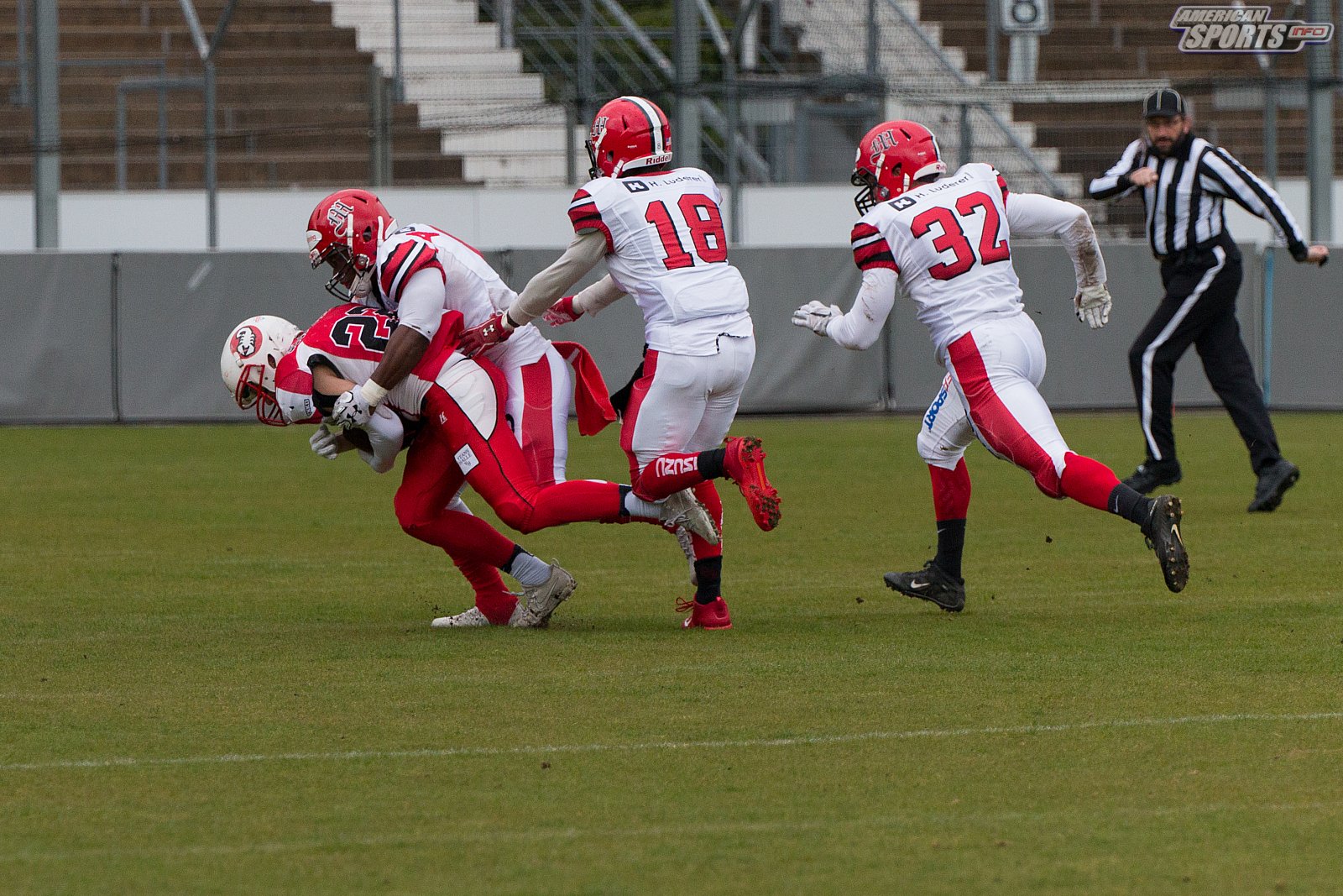 GFL Süd: Stuttgart Scorpions vs Marburg Mercenaries 30:21 04.05.2019