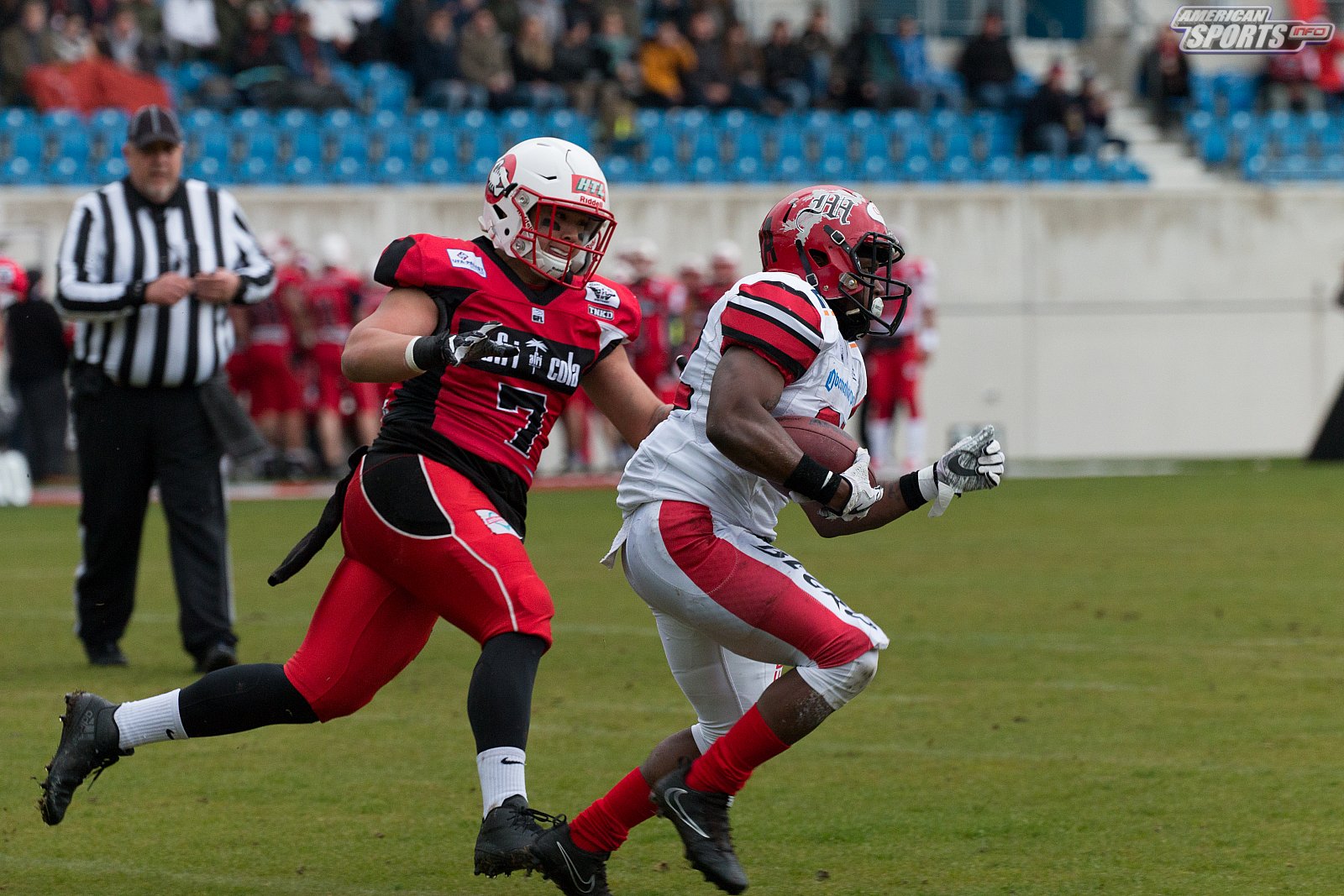 GFL Süd: Stuttgart Scorpions vs Marburg Mercenaries 30:21 04.05.2019