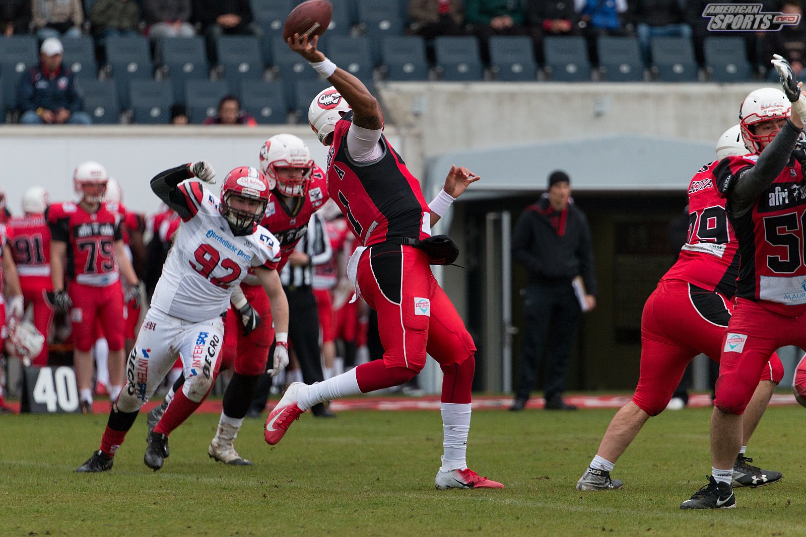 GFL Süd: Stuttgart Scorpions vs Marburg Mercenaries 30:21 04.05.2019