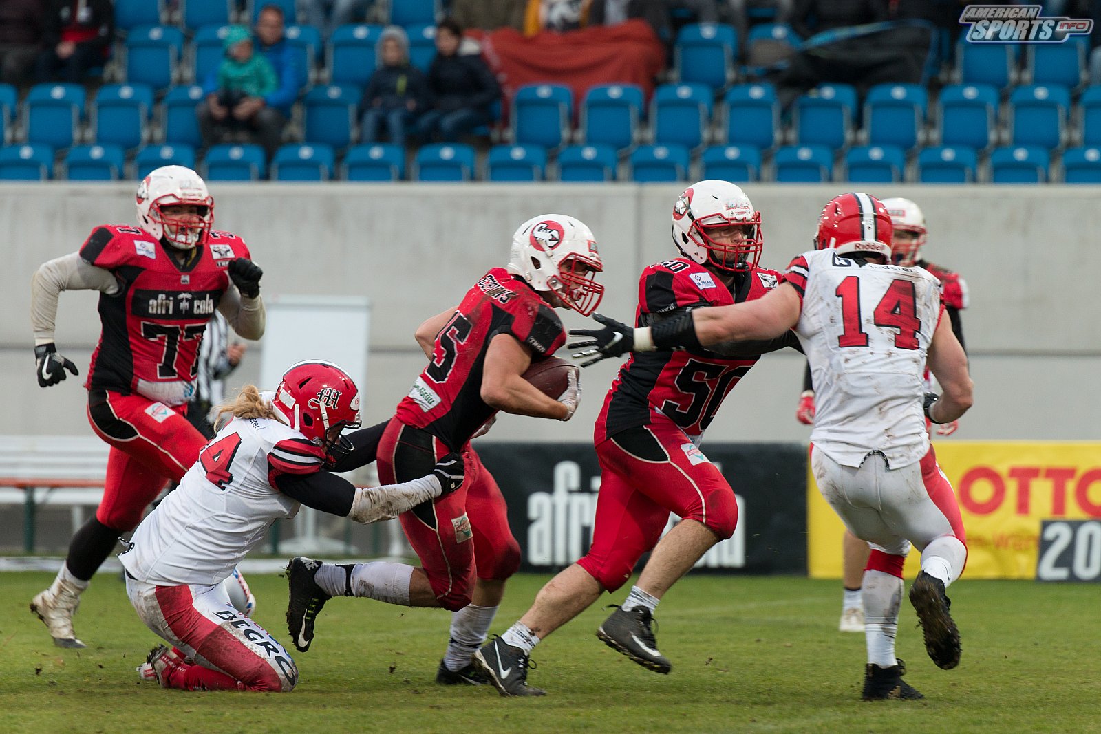 GFL Süd: Stuttgart Scorpions vs Marburg Mercenaries 30:21 04.05.2019