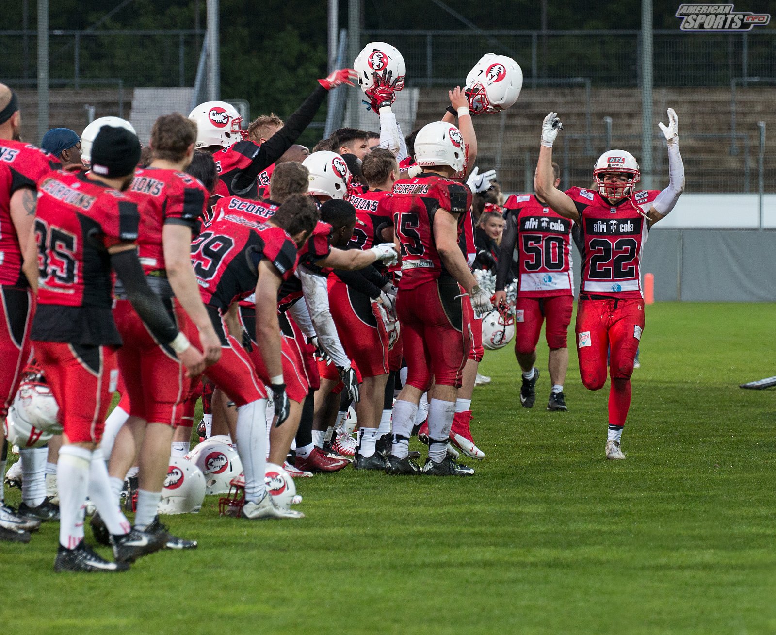 GFL Süd: Stuttgart Scorpions vs Marburg Mercenaries 30:21 04.05.2019