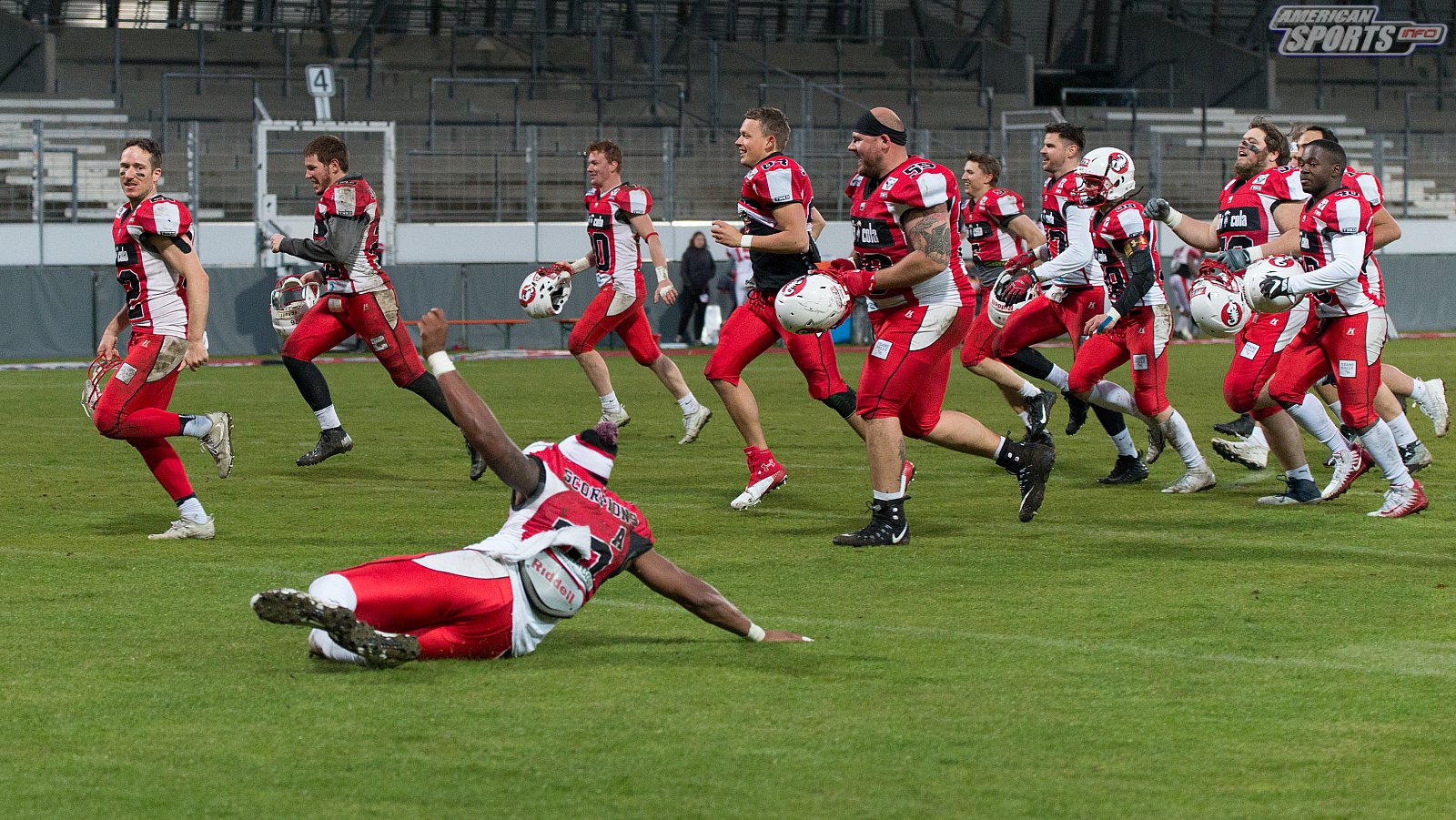 GFL Süd: Stuttgart Scorpions vs Marburg Mercenaries 30:21 04.05.2019