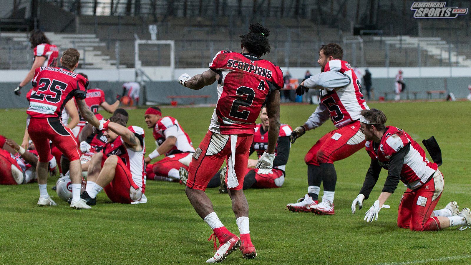GFL Süd: Stuttgart Scorpions vs Marburg Mercenaries 30:21 04.05.2019