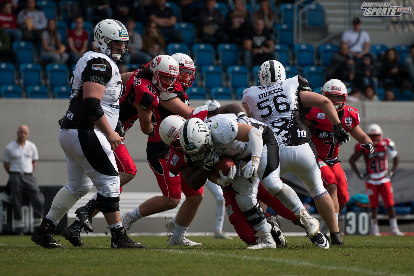 GFL Süd: Stuttgart Scorpions vs. Ingolstadt Dukes 37:30 19.05.2019 