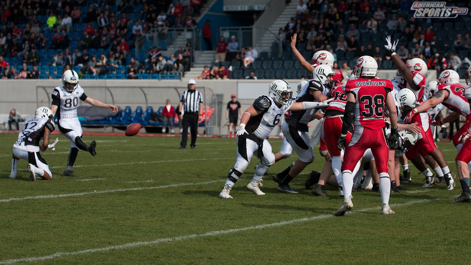 GFL Süd: Stuttgart Scorpions vs. Ingolstadt Dukes 37:30 19.05.2019 