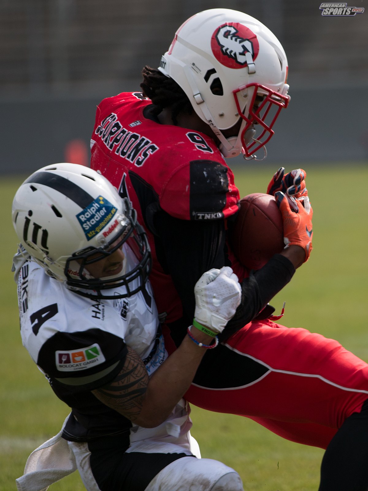 GFL Süd: Stuttgart Scorpions vs. Ingolstadt Dukes 37:30 19.05.2019 