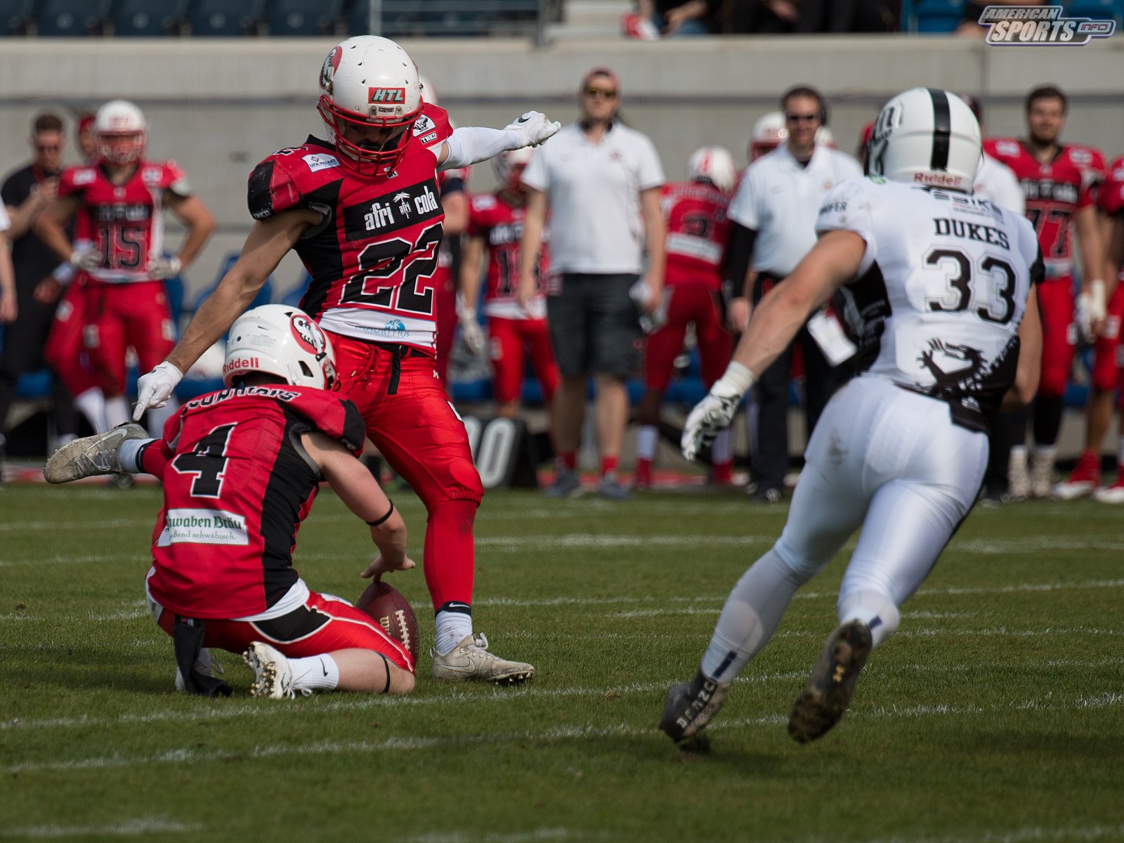 GFL Süd: Stuttgart Scorpions vs. Ingolstadt Dukes 37:30 19.05.2019 