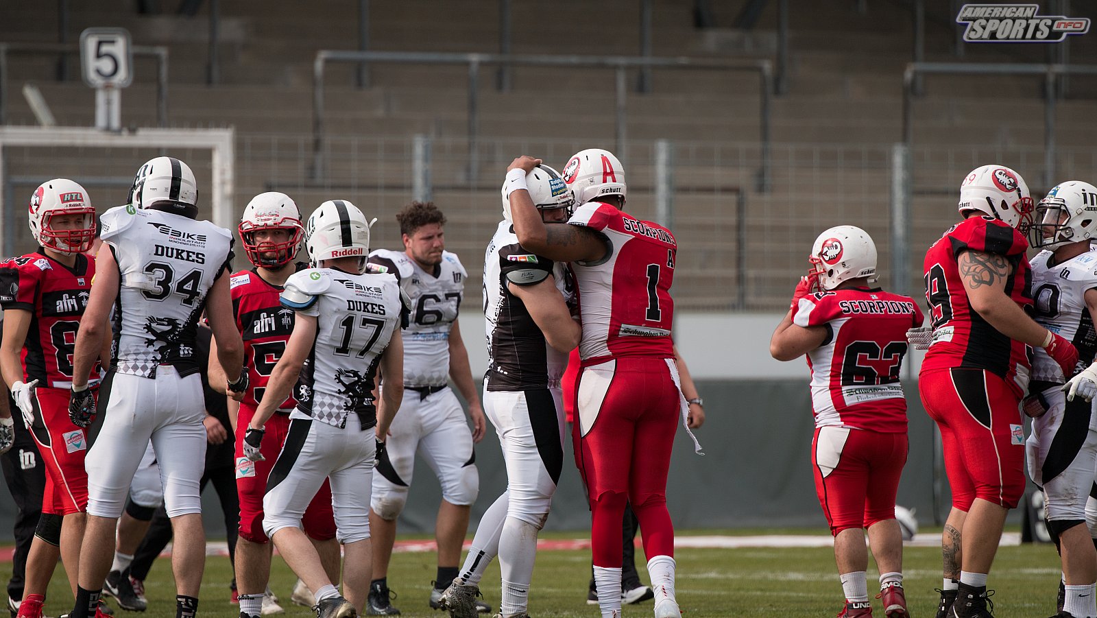 GFL Süd: Stuttgart Scorpions vs. Ingolstadt Dukes 37:30 19.05.2019 