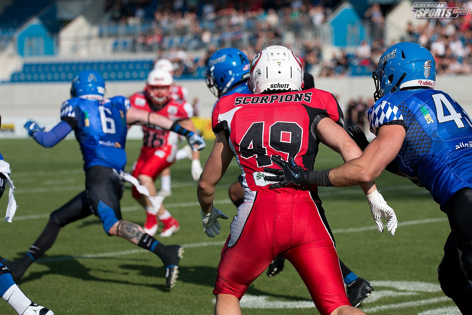 GFL Süd: Stuttgart Scorpions vs. Allgäu Comets 12:16 03.08.2019
