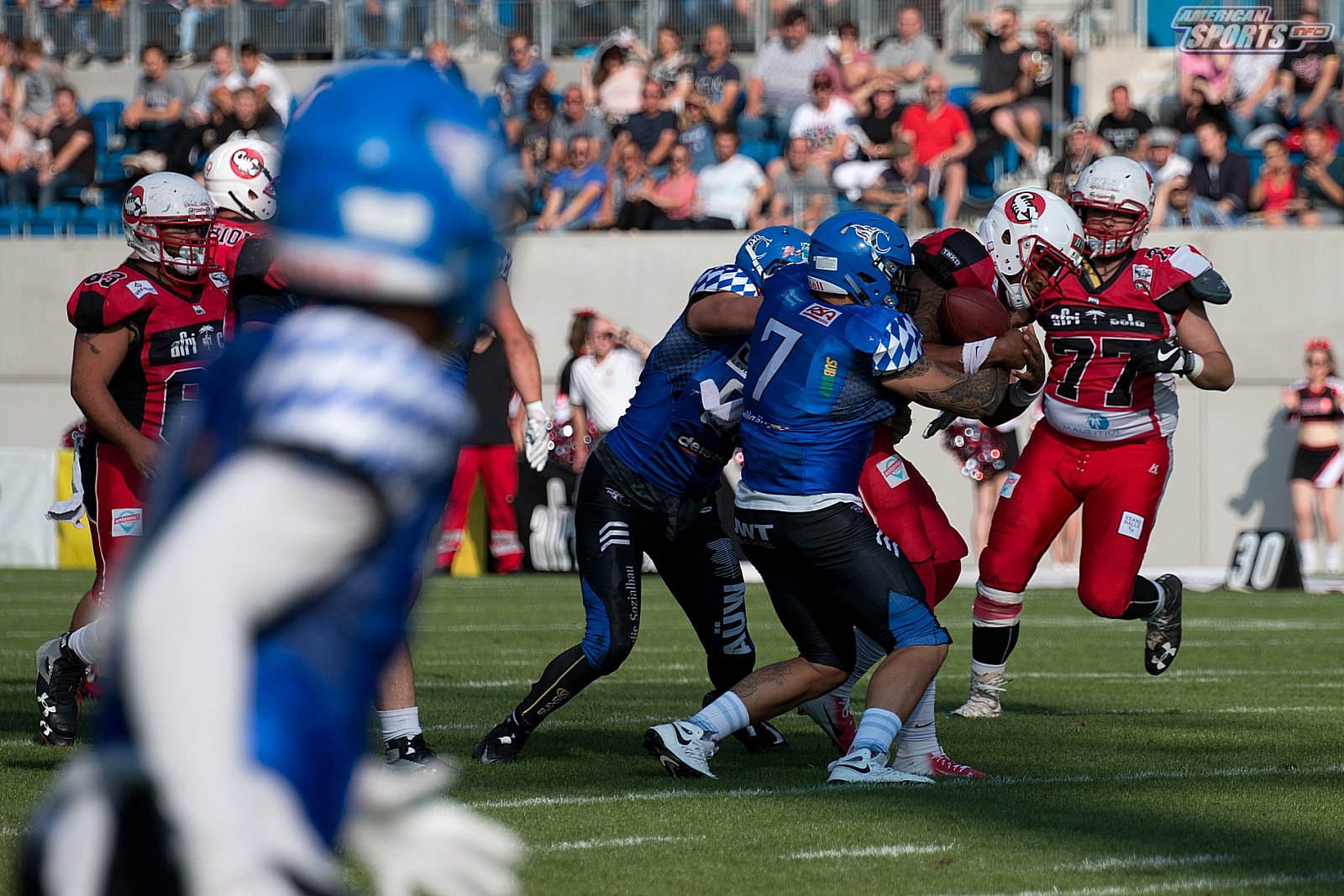 GFL Süd: Stuttgart Scorpions vs. Allgäu Comets 12:16 03.08.2019