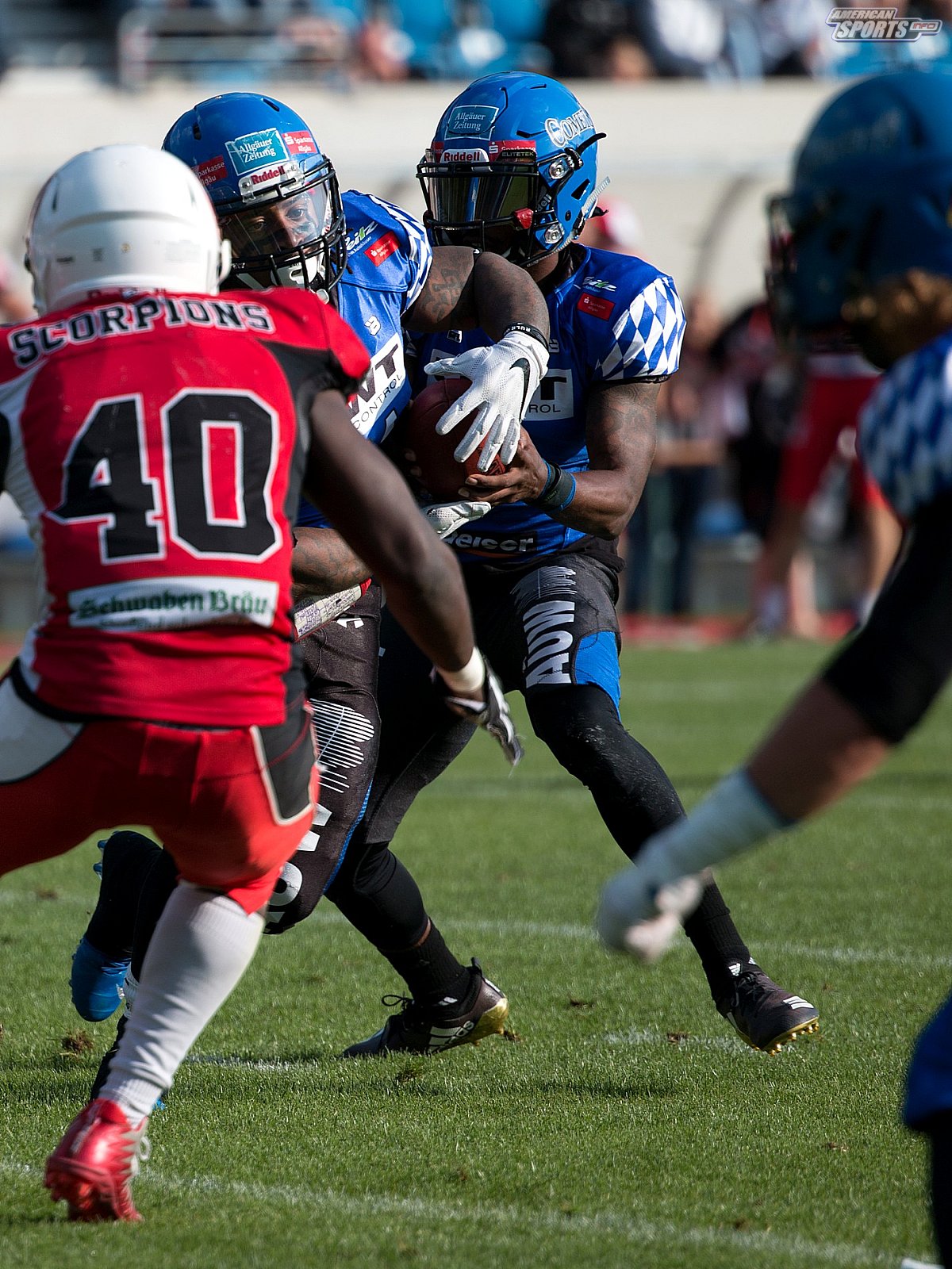GFL Süd: Stuttgart Scorpions vs. Allgäu Comets 12:16 03.08.2019
