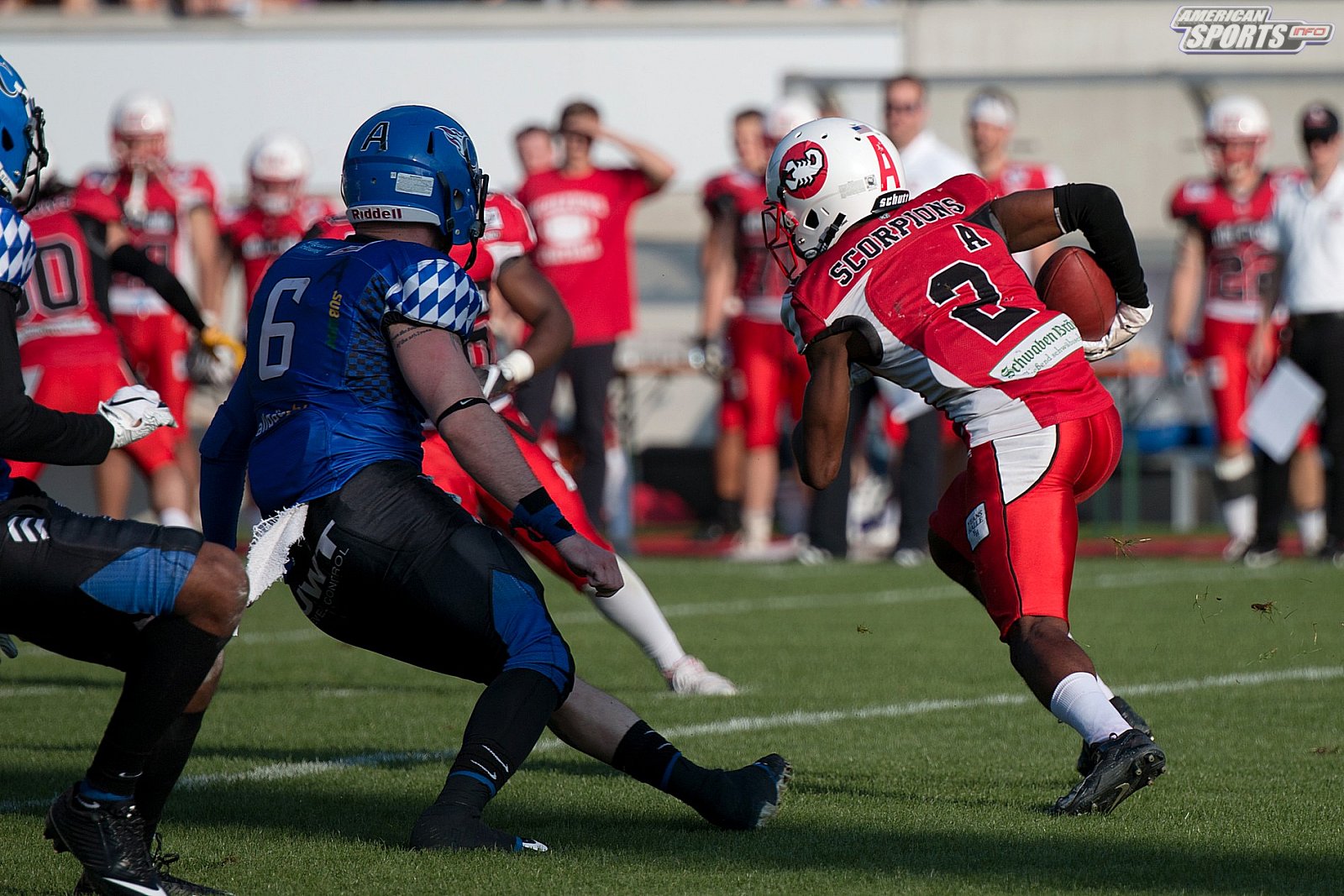 GFL Süd: Stuttgart Scorpions vs. Allgäu Comets 12:16 03.08.2019