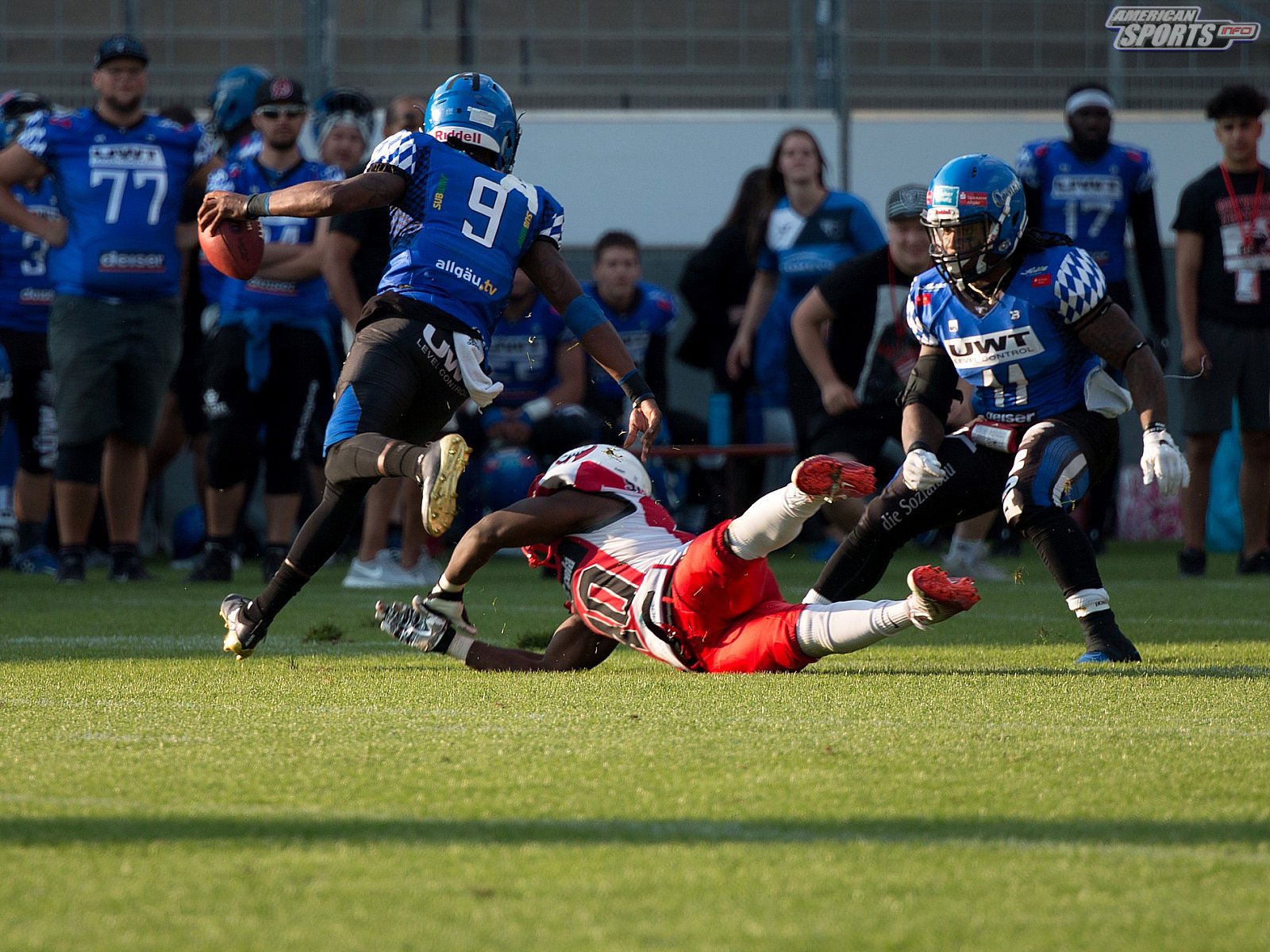 GFL Süd: Stuttgart Scorpions vs. Allgäu Comets 12:16 03.08.2019