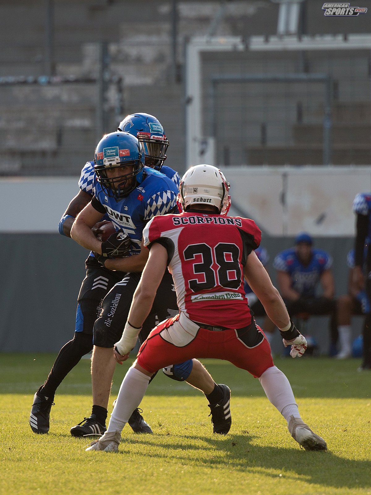GFL Süd: Stuttgart Scorpions vs. Allgäu Comets 12:16 03.08.2019