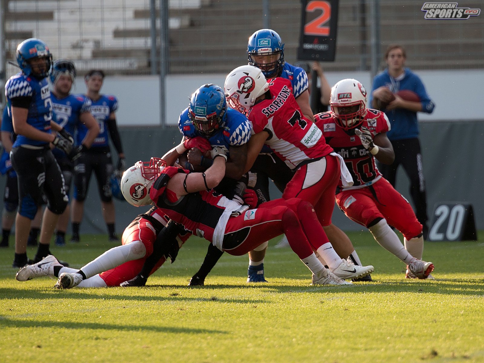 GFL Süd: Stuttgart Scorpions vs. Allgäu Comets 12:16 03.08.2019