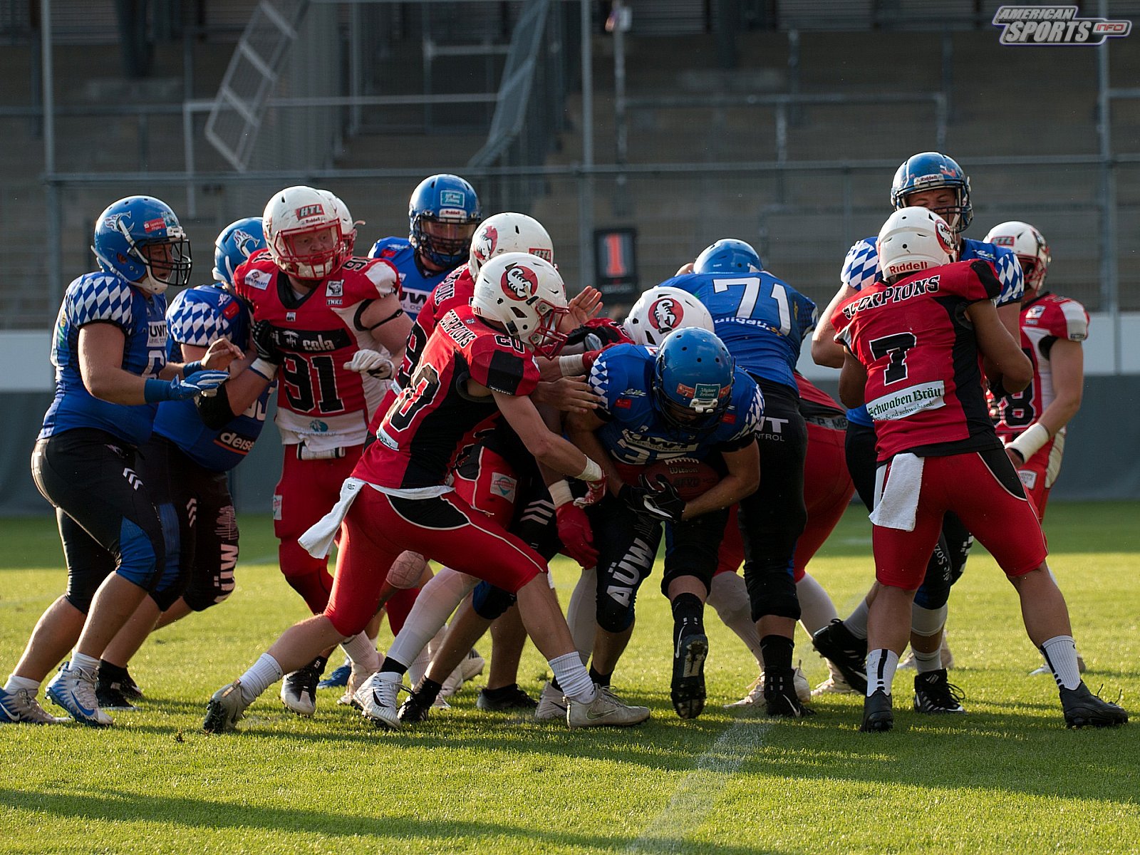 GFL Süd: Stuttgart Scorpions vs. Allgäu Comets 12:16 03.08.2019