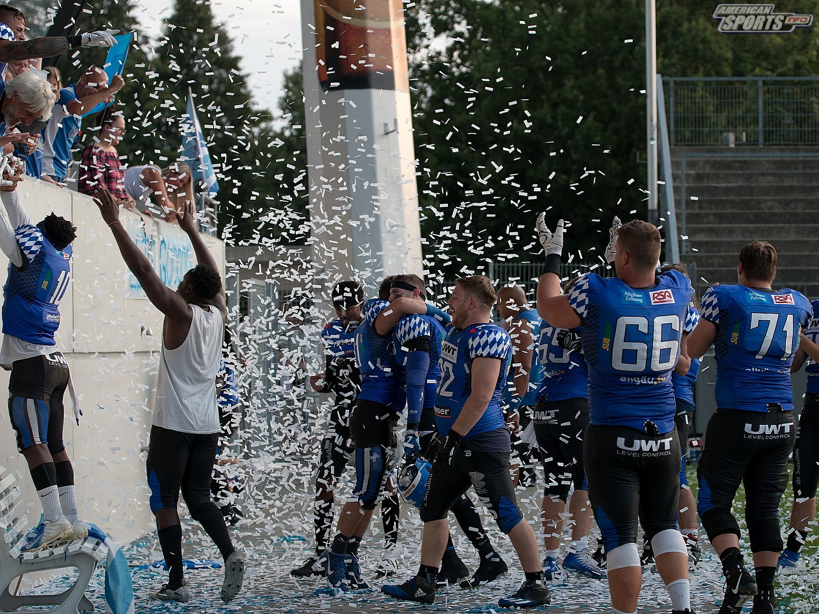 GFL Süd: Stuttgart Scorpions vs. Allgäu Comets 12:16 03.08.2019