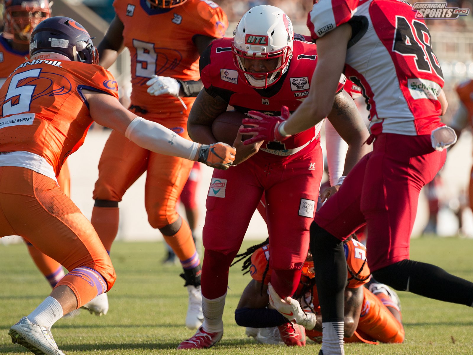 GFL Süd: Stuttgarter Scorpions vs Frankfurt Universe 24:26 31.08.2019