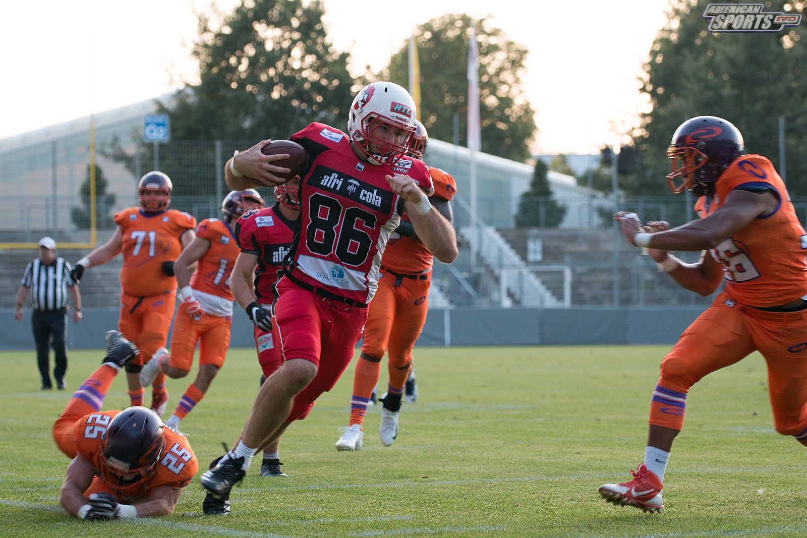 GFL Süd: Stuttgarter Scorpions vs Frankfurt Universe 24:26 31.08.2019