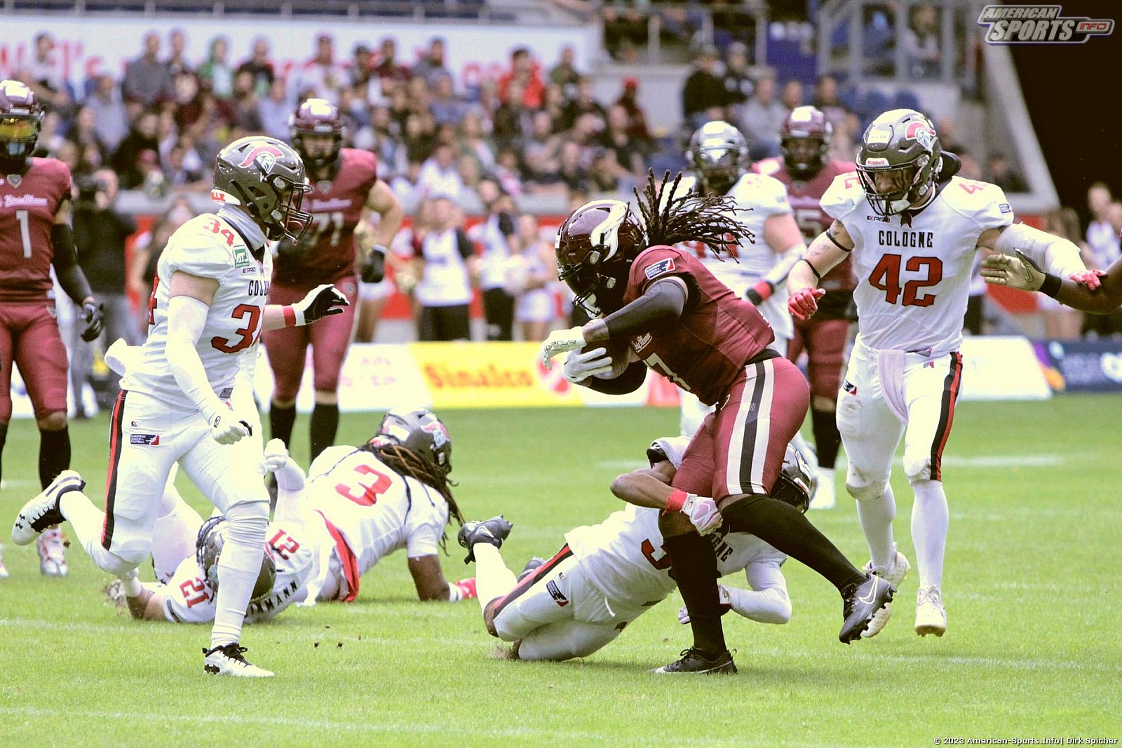 ELF: Rhein Fire vs. Cologne Centurions 62:03 23.07.2023