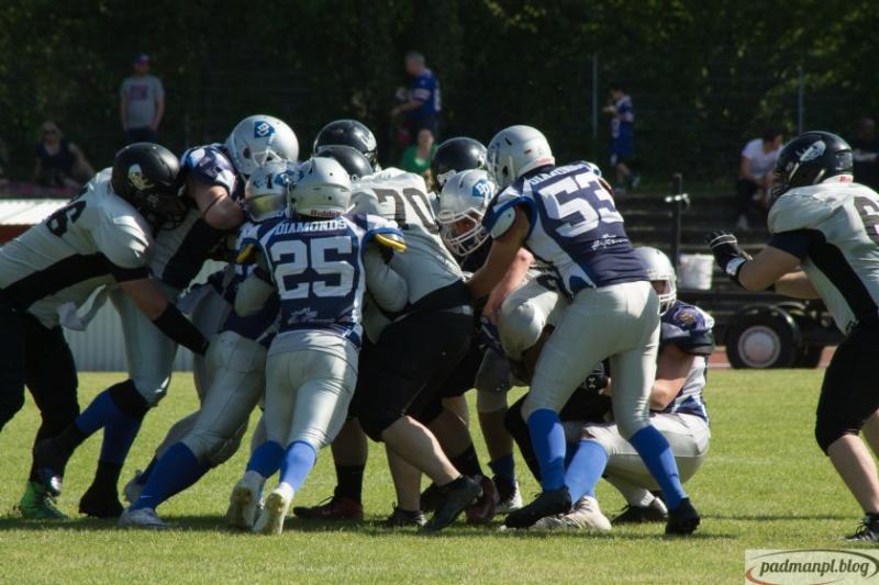 Saisonauftakt der Darmstadt Diamonds gegen die Trier Stampers am 05.05.2018