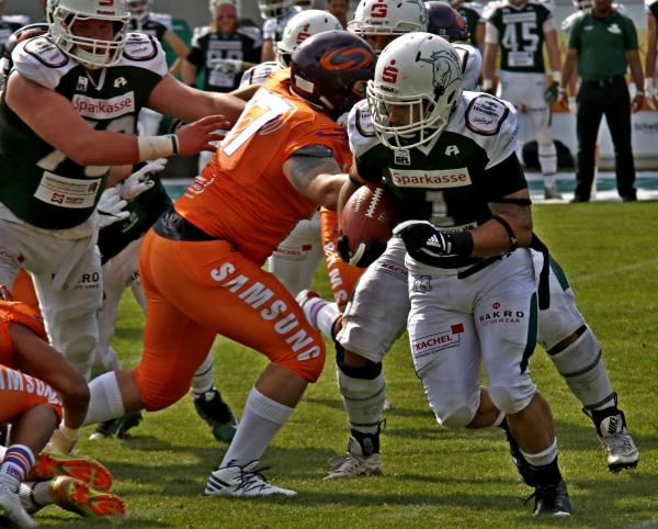 GFL Football: Schwäbisch Hall vs Frankfurt 17:07 03.06.2018
