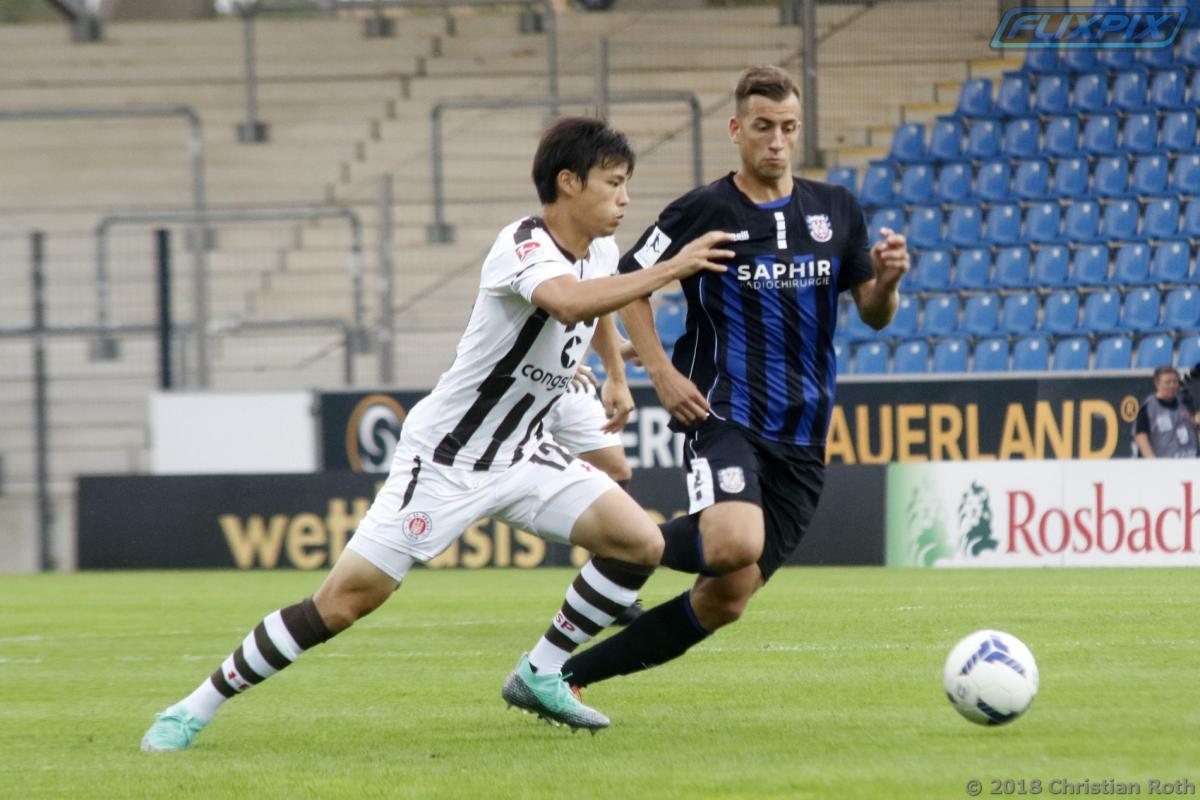 Der FSV Frankfurt unterliegt im Testspiel gegen den FC St. Pauli mit 1:2